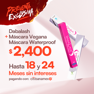 
                  
                    Daba Mascara Vegana+ Daba Mascara Waterproof
                  
                