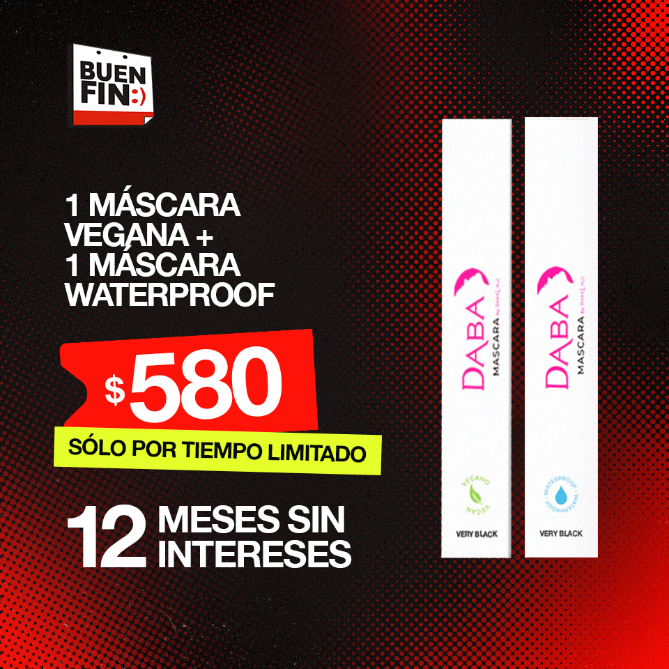 Daba Máscara Vegana+ Daba Máscara Waterproof