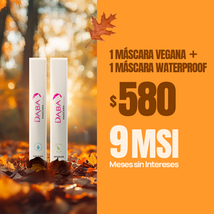 
                  
                    Daba Máscara Vegana+ Daba Máscara Waterproof
                  
                