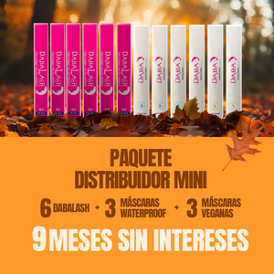 
                  
                    6 Dabalash + 3 Máscaras Waterproof+ 3 Máscaras Veganas
                  
                