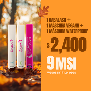 
                  
                    Dabalash + Daba Waterproof + Daba Vegana
                  
                