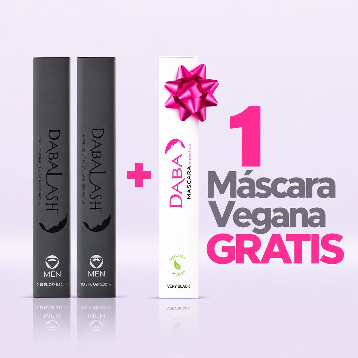 2 Dabalash Men +1 Máscara Vegana GRATIS