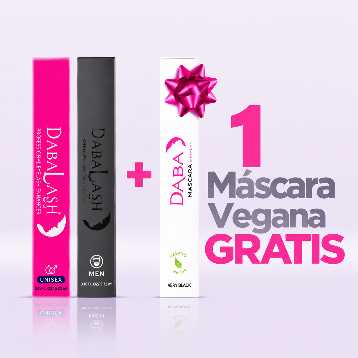1 Dabalash y 1 Dabalash Men+ 1 Máscara Vegana GRATIS