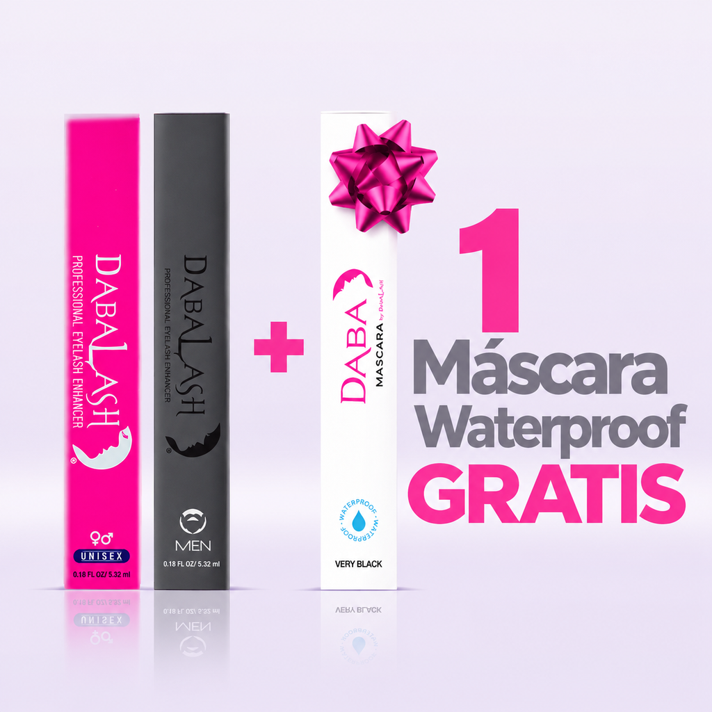 1 Dabalash y 1 Dabalash Men+ 1 Máscara Waterproof GRATIS